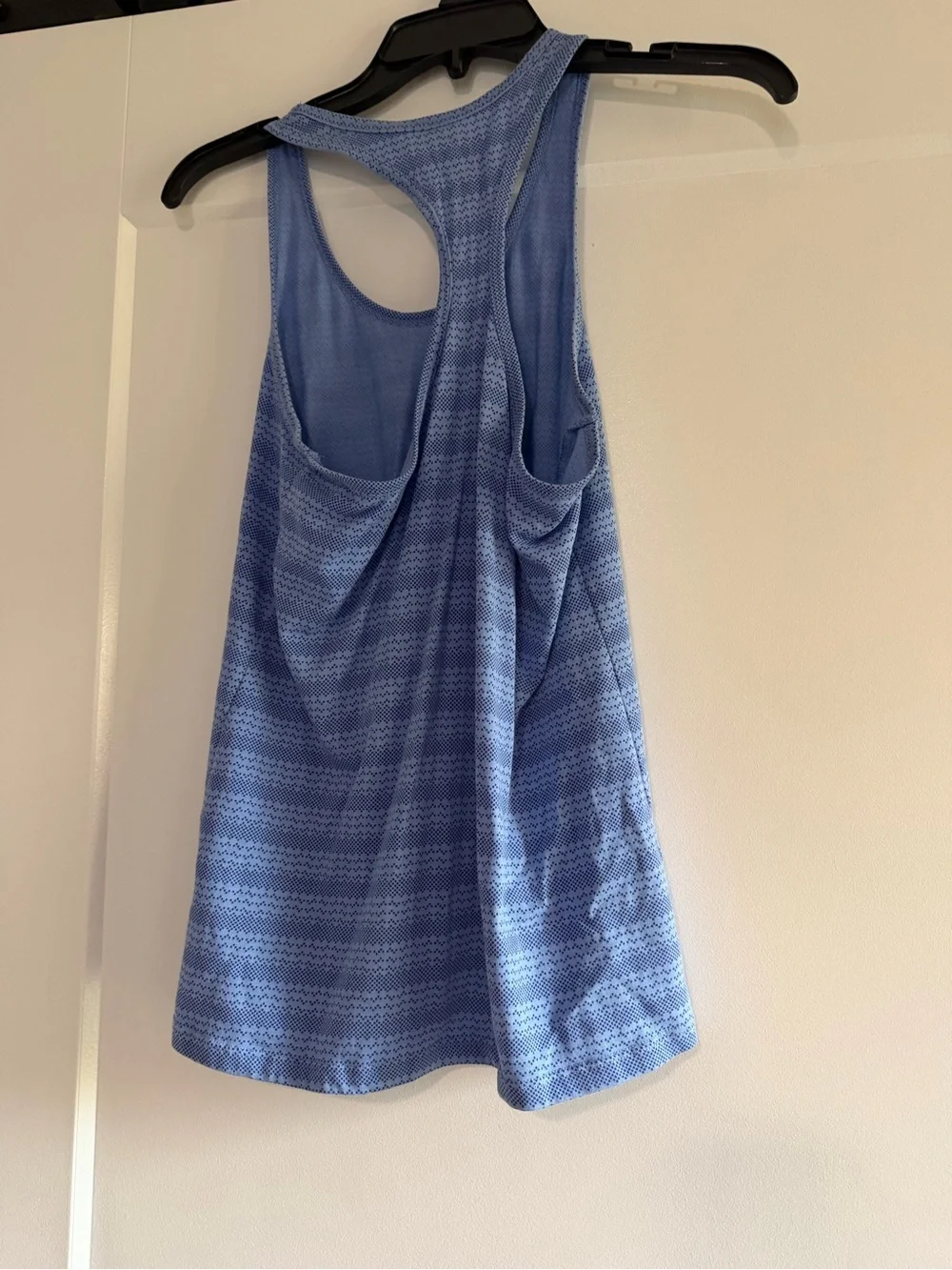Nike Dri-FIT Blue Racerback Athletic Tank Top Swoosh Women’s Size Medium